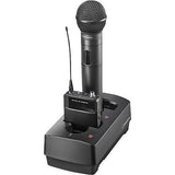 Audio-Technica ATW-3211/892XTHDE2 3000 Series Wireless Omni Earset Microphone System, Beige