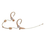 Audio-Technica BP892XCH-TH Wireless MicroSet Omnidirectional Condenser Headworn Microphone, 55" (1.4m) Permanently Attached Miniature Cable, Beige