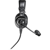 Audio-Technica BPHS1 Rugged Broadcast Stereo Headset, Includes BPCB1 Detachable Cable