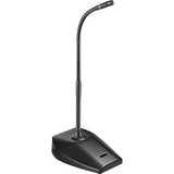 Audio-Technica AUTES925ML18/DS5 18" MicroLine Condenser Gooseneck Mic with 5-Pin Desk Stand Power Module