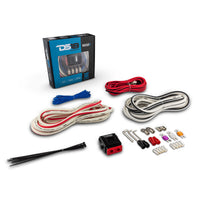 4-GA Marine Tinned OFC Amplifier Installation Kit - WHITE
