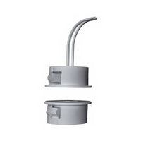 Magnasphere MSS-202C-GRAY Two Closed Loop 3/4in Recessed 12in Leads Gray