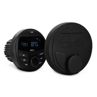 Marine and Powersports Headunit 2.75" LCD screen , 1 Zone, 4 volts Output, BT, RDS 4 X 40 Watts