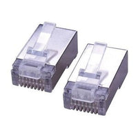 Vanco MTP8C6S-100 8X8 RJ45 Shielded CAT6 Plug, 100-Pack