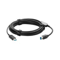 Vaddio 440-1015-008 USB 3.2 Gen 2 Type B to Type A Active Optical Cable Plenum, 26'