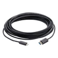 Vaddio USB 3.2 Gen 2x1 Type Male to Type Male Active Optical Cable, Plenum Rated, 30m, Black (440-1007-030)