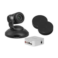 Vaddio 999-99950-600B ConferenceSHOT AV Conference Camera System, Includes PTZ Camera and Two TableMic Conferencing Microphone, Black