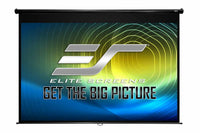 Elite Screens M106UWH-E24 Manual Series Pull-Down Projector Screen