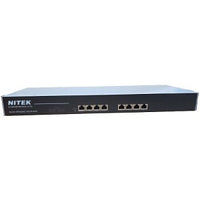 Nitek ER8200C IP Video over Coax Network Extender, Multi-Port, 8-Channel, BNC Connector