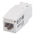 Eaton Tripp Lite N234-MI-KJ Medical-Grade Ethernet Network Isolator Keystone, RJ45 Feedthrough for Patient Care Vicinities, IEC 60601-1