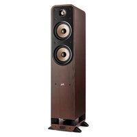 Polk Audio 300368-14-00-005 Signature Elite Series ES55 High-Resolution Floor Standing Tower Speaker, Walnut