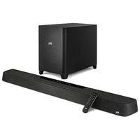 Polk Audio 300542-01-00-101 MagniFi Max AX Flagship 5.1.2 Channel Dolby Atmos Smart Sound Bar with Bluetooth and Wireless Subwoofer, Black