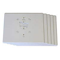 Alula CP-WALLPLATE-5 CP-Wall Plate-5 Wall Mounting Plate for RE667 Slimline Touchpad and RE663 LED Keypad Control Units, 5-Pack