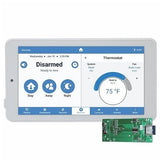 Alula RE667X-PRO 7" Slimline Full-Color Touchpad Pro, Wall Mount and Tabletop Stand
