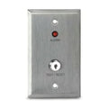 Napco FWC-FSLC-DUCTRA Fire System Remote Indicator Plate with LED Indicator and Key Reset