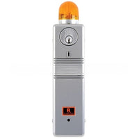 Napco PG21MSS PG21 Series Narrow Stile Door Alarm, Satin Aluminum Clear Anodized
