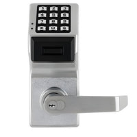 Napco PL6200/26D Cylindrical Trilogy Networx Wireless Access Control Lock with Built-In HID Proximity Reader, 4-7/8" ASA Strike Included, Satin Chrome