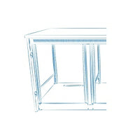 Middle Atlantic C5-MK22-3 Woodworker's Drawings and Hardware for C5-FF22-3