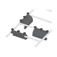 Middle Atlantic CLH-ED23 Ladder End Drop with Spools, 23" Wide, TAA Compliant