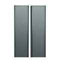 Middle Atlantic CRD-WMRK-24 CRD Series Split Solid Rear Door for WMRK Racks, 24U RMS, Black