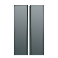 Middle Atlantic CRD-WMRK-45LH Split Solid Rear Door for WMRK Racks with Handle Knockout,  45U
