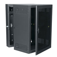Middle Atlantic CWR-18-26PD CWR Series Swinging Wall Mounted Rack, 18U RMS, 26" Depth