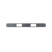 Middle Atlantic DECP-1X2 1U RMS Decora Device Panel for 2 Devices