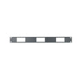 Middle Atlantic DECP-1X3 Decora Device Panel for (3) Devices, 1U RMS