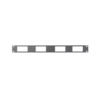 Middle Atlantic DECP-1X4 1U RMS Decora Device Panel for 4 Devices