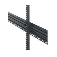 Middle Atlantic DRK19-RR44PRO Rackrail with Cage Nut Mounting Holes for DRK Series, 44U RMS, Black