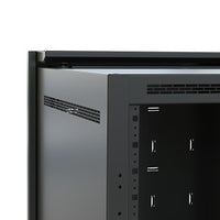 Middle Atlantic DWR-24-17 DWR Series Pivoting Wall Mounted Rack, No Front Door, 17" Depth, 24U RMS, TAA Compliant