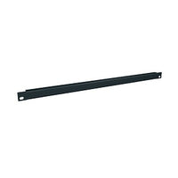 Middle Atlantic EB1/2 EB Series Flanged Blank Rack Panel, 1/2U RMS, Black