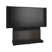 Middle Atlantic FM-DS-6675FS-EA3B Forum Series Free-Standing 3-Bay Display Stand for (1) 76-85" Display, Dark