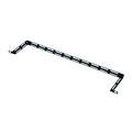 Middle Atlantic LBP-4A LBP Series Horizontal 4" Offset L-Shaped Rack Cable Management Lace Bar, 10-Pack, TAA Compliant