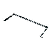 Middle Atlantic LBP-6A LBP Series Horizontal 6in Offset L-Shaped Rack Cable Management Lace Bar, 10-Pack