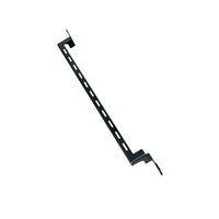 Middle Atlantic LL-H2A21 Lever Lock Horizontal Angle Bar, 22"W, 2" Offset