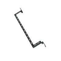 Middle Atlantic LL-H4A21 Lever Lock Horizontal Angle Bar, 22"W, 4" Offset