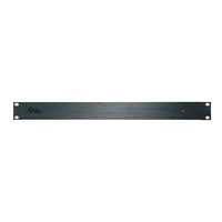 Middle Atlantic PD-815RA-PL PD Series Rack Mounted Power Distribution Unit, 8-Outlet PDU, 15A, Black Brushed and Anodized
