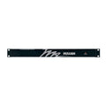 Middle Atlantic PD-815R-PL PD Series Rack Mounted 8-Outlet PDU, 15A, Flat Black Powder Coat