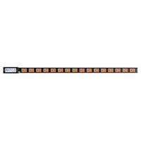 Middle Atlantic PDT-1615C-NS PDT Series Low Profile Vertical Power Strip, 15A, 16-Outlet Rack Mounted Power