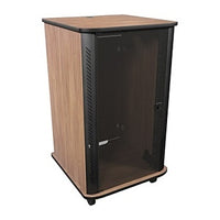 Middle Atlantic RFR-2428CR RFR Reference Furniture Rack, 28" Deep, 24U, Cherry Cascade