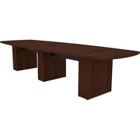 Middle Atlantic T5KFD1BOV01ZP001 T5 Conference Table, Klasik Style, 12', Scarlett Cherry Veneer with Premium Edge