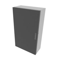 Middle Atlantic VWM-SD-36-BW VWM Solid Full Door Fits 36" High Models, Black Wrinkle