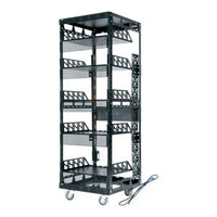 Middle Atlantic 5-29-CONFIG Slim 5 Series Pre-Configured Rack, Rack Frame, 20" Depth, 29U RMS