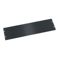 Middle Atlantic AFACE6 RSH Anodized Face Plate, 6U RMS, Black