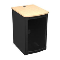 Middle Atlantic BGR-19SA27MDK-E1 Rolling Presentation Rack with Kensington Maple Top, TAA Compliant