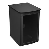 Middle Atlantic BGR-25SA27MDK-A5 BGR MDK Rolling Presentation Rack with Black Top, 25U