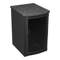 Middle Atlantic BGR-25SA27MDK-E2 BGR Rolling Presentation Rack with Midnight Stone Top, 31.35" Depth, 25U