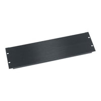 Middle Atlantic BL3 Flanged Rack Blank Panel, 3U RMS, Aluminum