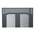 Middle Atlantic BPFD-38 Plexi Front Door for BGR Racks, 38U RMS, Black